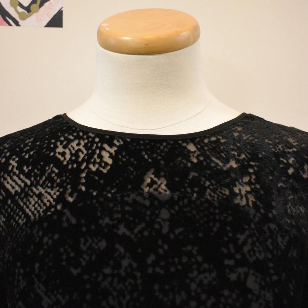 Silence & Noise Open Back Black Tunic - image 2